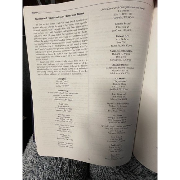 Garage Sale & Flea Market Annual (First Edition, 1993) + Insider's Look - Picture 12 of 12